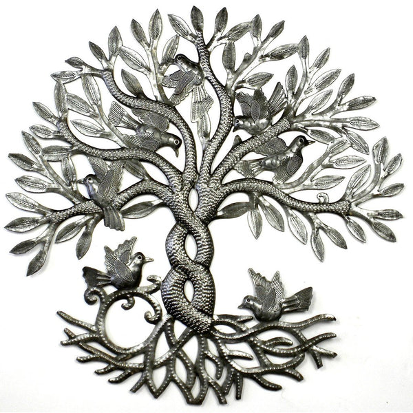 Tree outlets of Life Wall Hanging Home Decor, Haitian Art 23