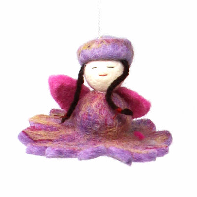 Felt Flower Fairy Mobile