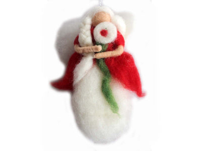 Forest Fairy Felt Ornaments, Set of 3