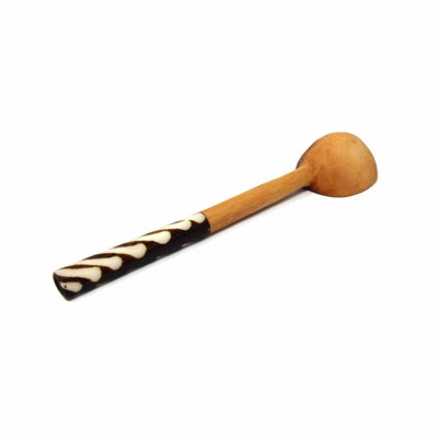 Coffee Spoon, Batik with Bone Handle, 7.5-8 inches