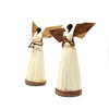 Set of Two 5.5in Standing Sisal Angels - Devotional